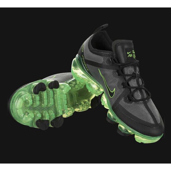 Nike Air‎ Vapormax 2019 GS Scream Green Sneakers AJ2616-011 Sz 4.5 Women’s 6 main image 6